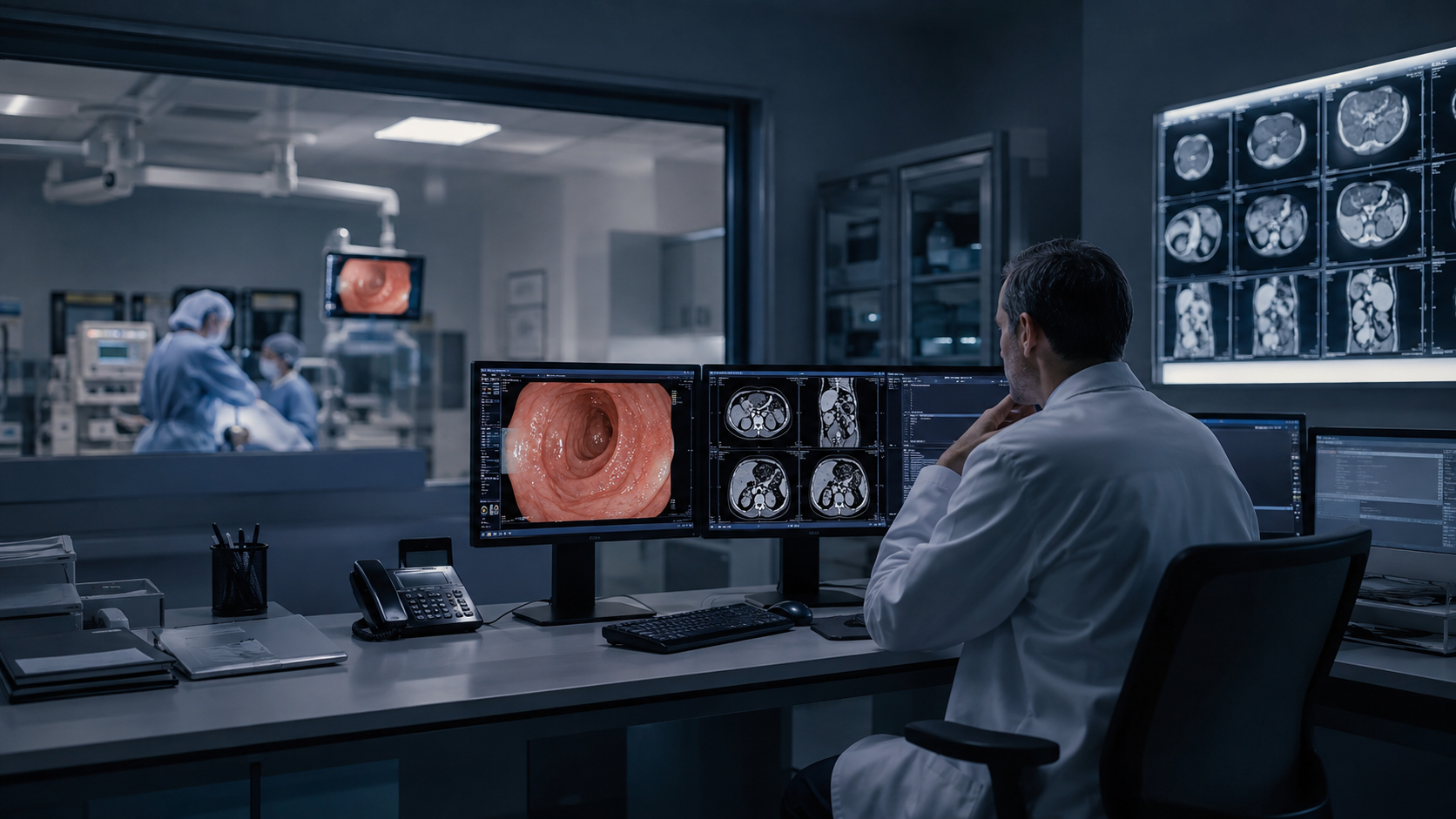 Endoscopy healthcare environment