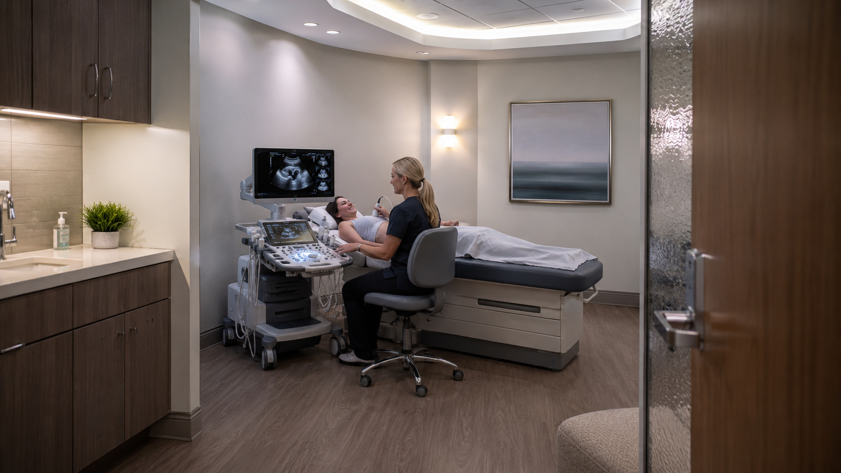 Ultrasound healthcare environment